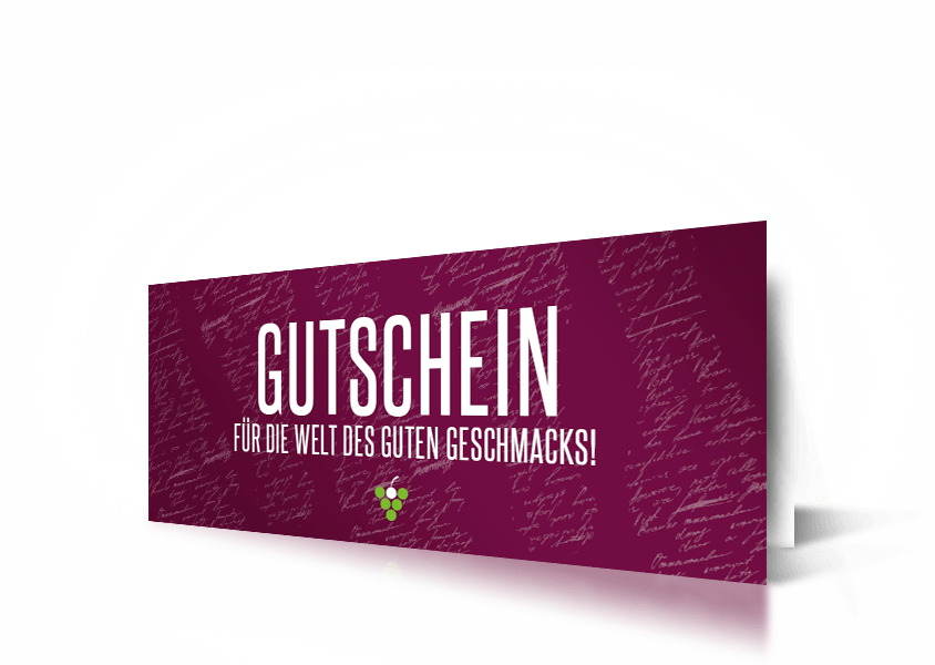 Weinstrecke Gutschein